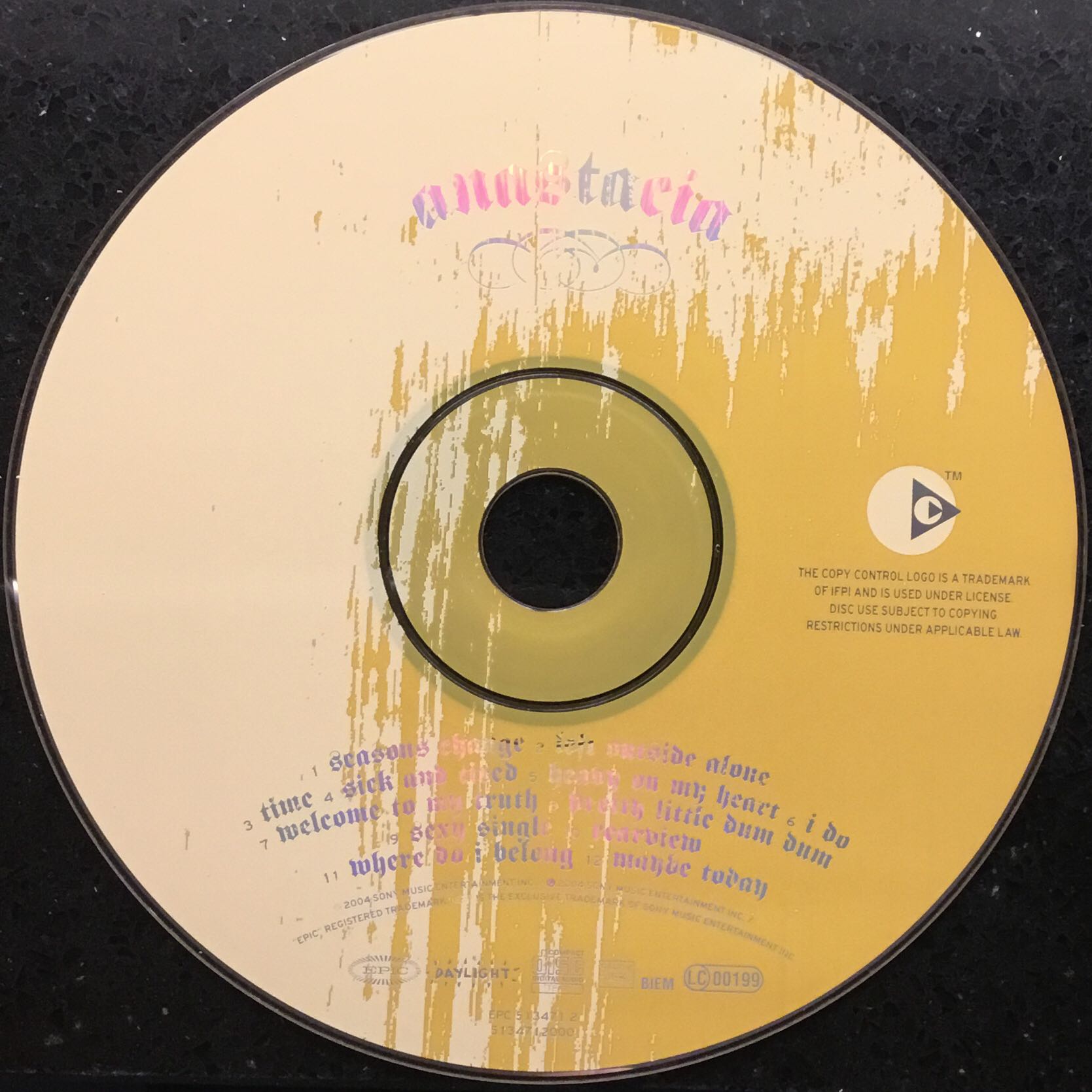 Anastacia - Anastacia (CD - 49) music collectible [Barcode 5099751347125] - Main Image 4