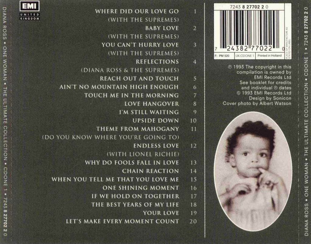 One Woman: Ultimate Collection - Diana Ross (CD) music collectible - Main Image 2