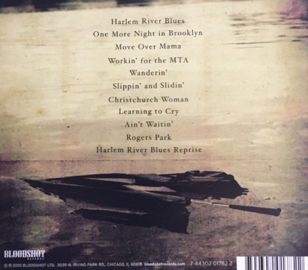 Harlem River Blues - Justin Townes Earle (CD-R - 31:22) music collectible [Barcode 744302017822] - Main Image 2