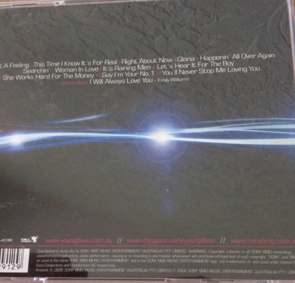 Young Divas - Young Divas (MP3 - 50) music collectible [Barcode 886970529129] - Main Image 2