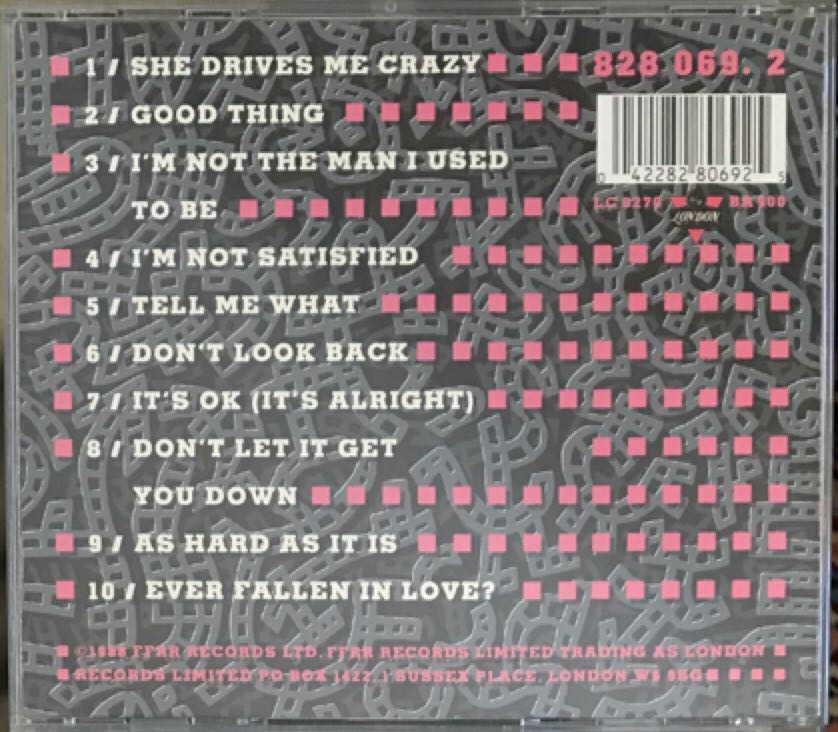 The Raw And The Cooked - Fine Young Cannibals (CD - 70) music collectible - Main Image 2
