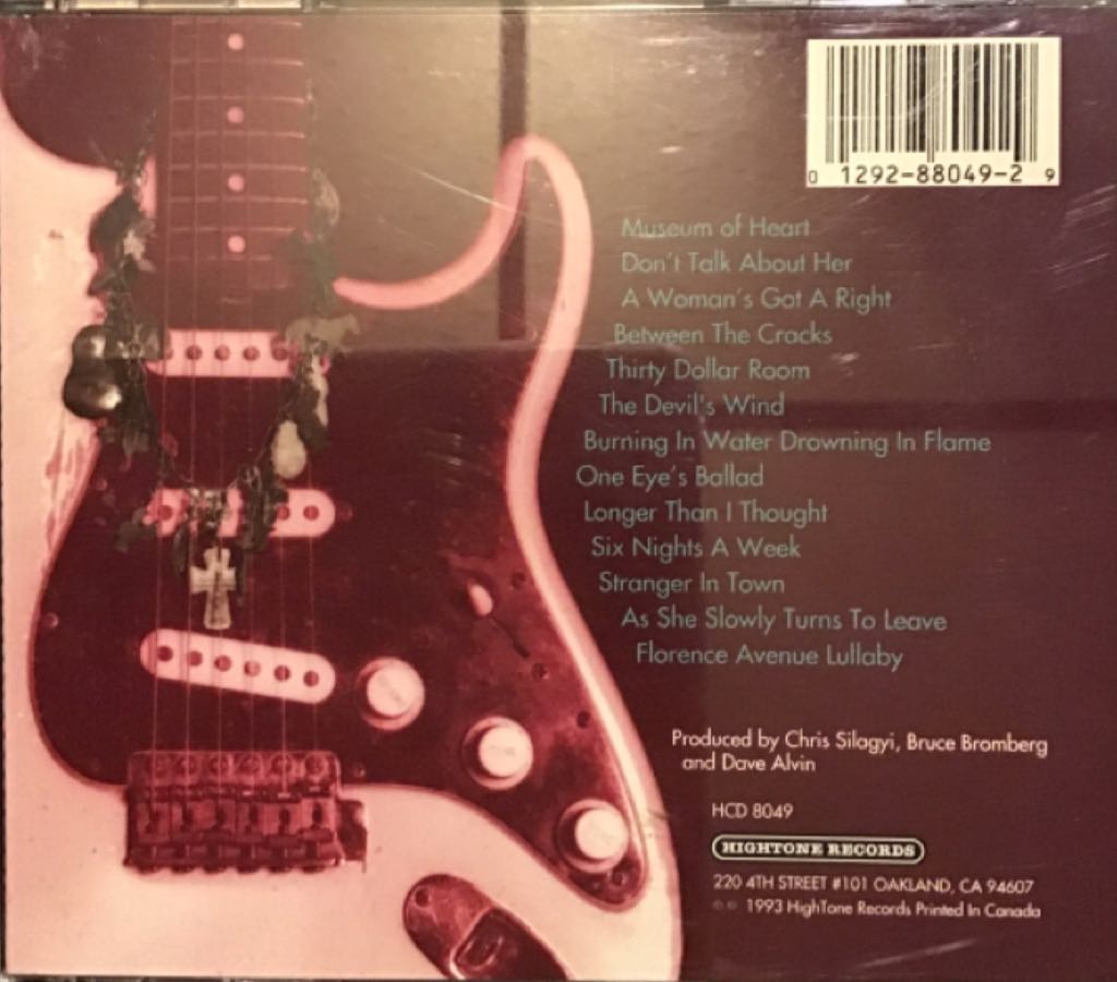 Museum Of Heart - Alvin, Dave (CD) music collectible [Barcode 012928804929] - Main Image 2