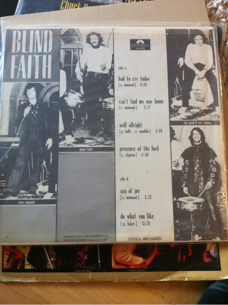 Blind Faith - Blind Faith (12”) music collectible - Main Image 2