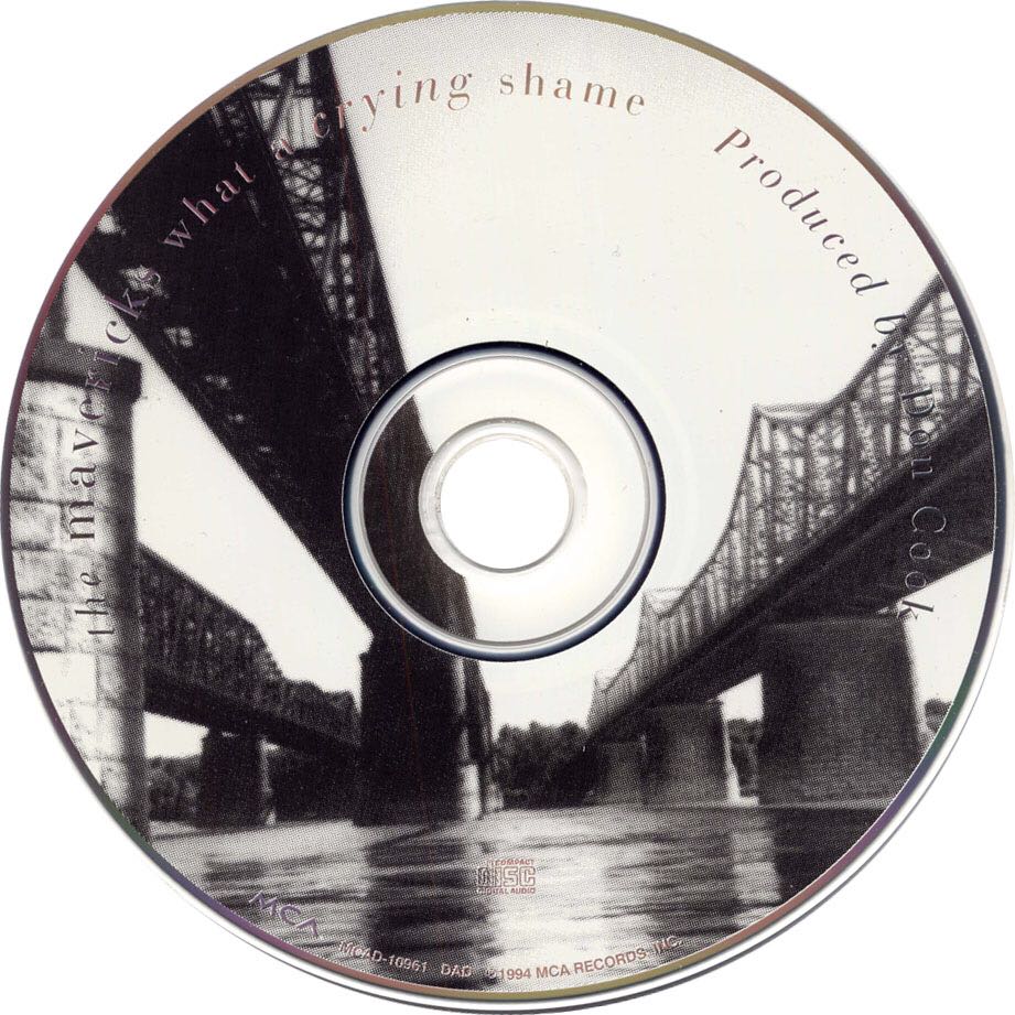 What A Crying Shame - Mavericks, The (CD - 40) music collectible [Barcode 008811096120] - Main Image 4