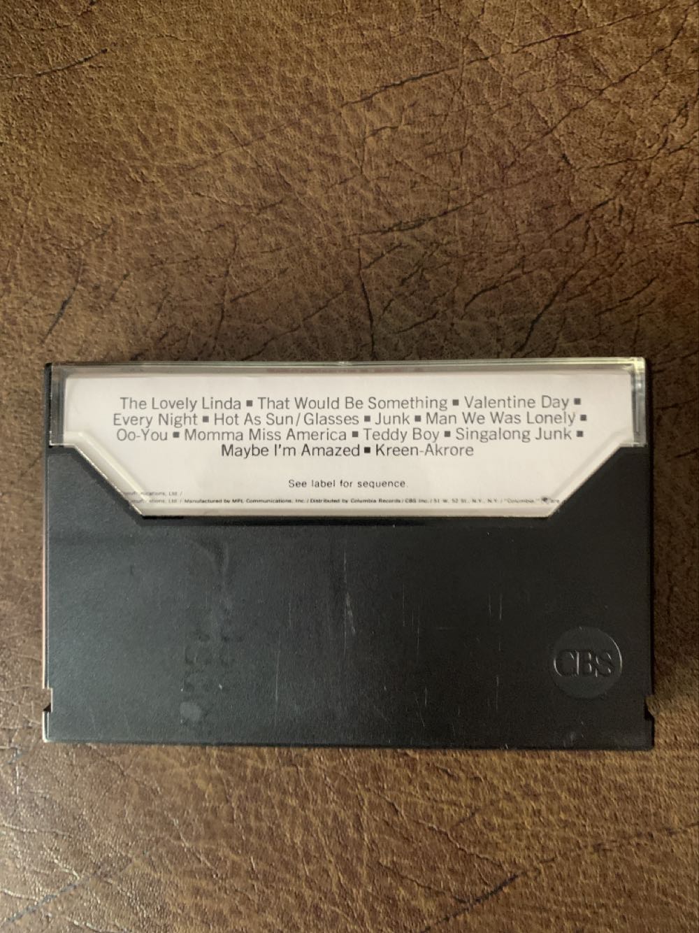 McCartney - McCartney, Paul (CD) music collectible - Main Image 4