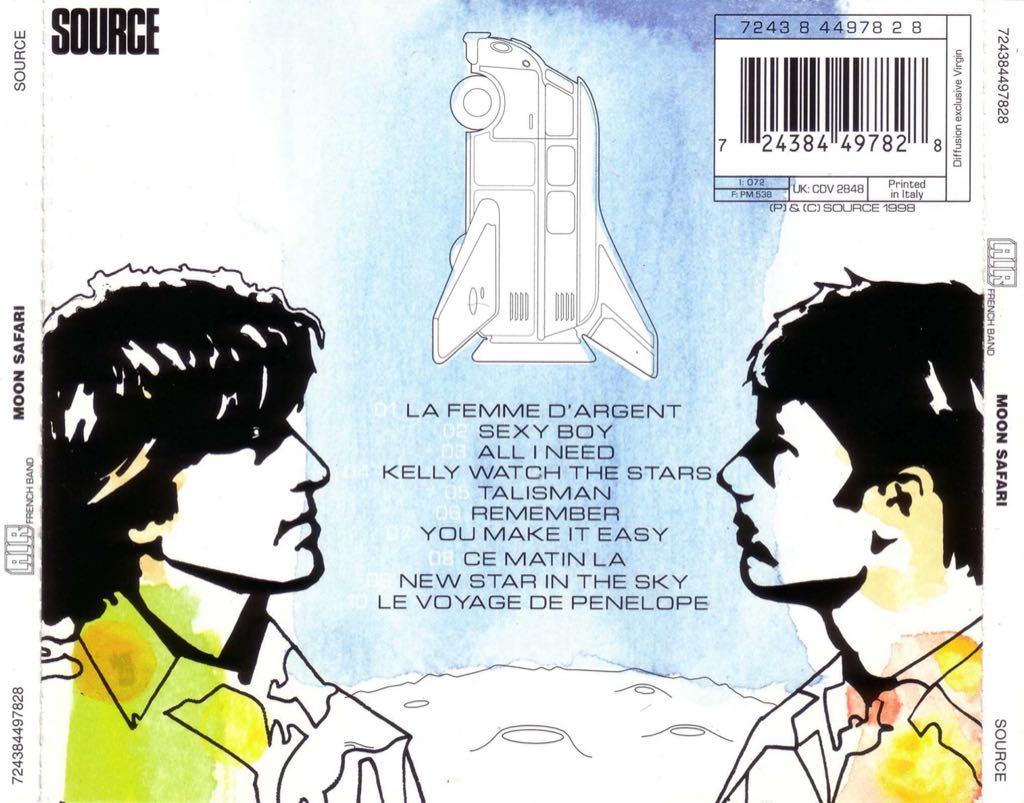 Moon Safari - Air music collectible - Main Image 2