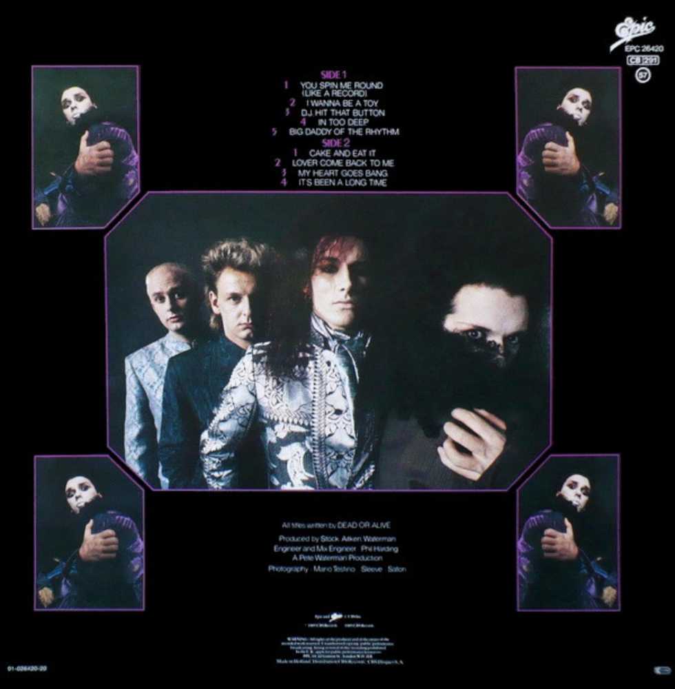 Youthquake - Dead Or Alive (CD - 37) music collectible - Main Image 2