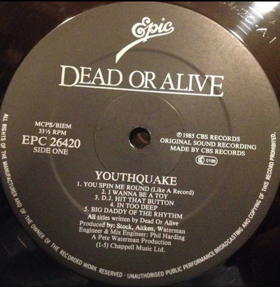 Youthquake - Dead Or Alive (CD - 37) music collectible - Main Image 3