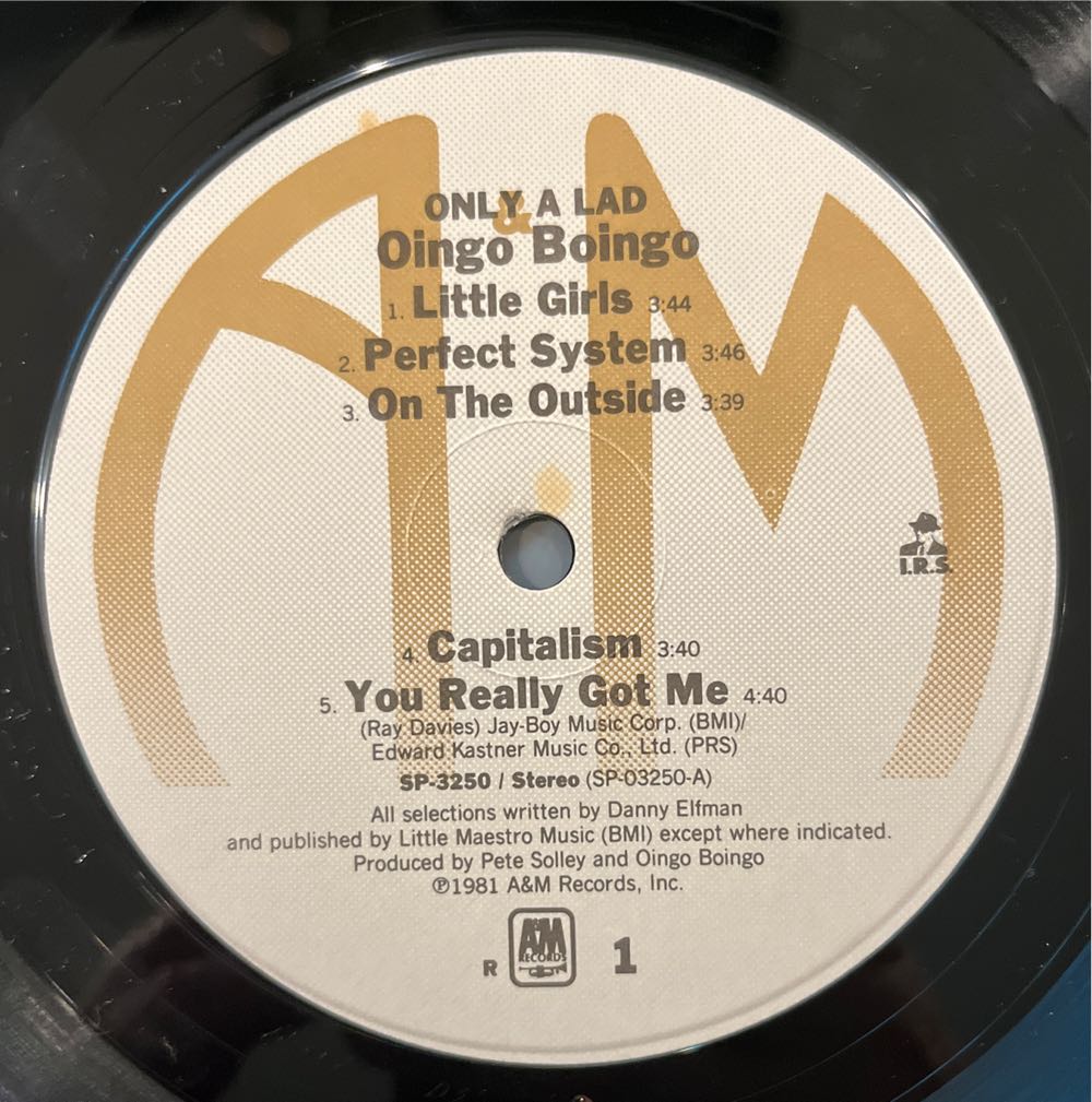 Only A Lad - Oingo Boingo (12”) music collectible - Main Image 3