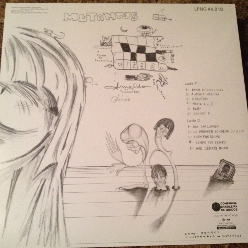 Os Mutantes - Os Mutantes (12”) music collectible - Main Image 2