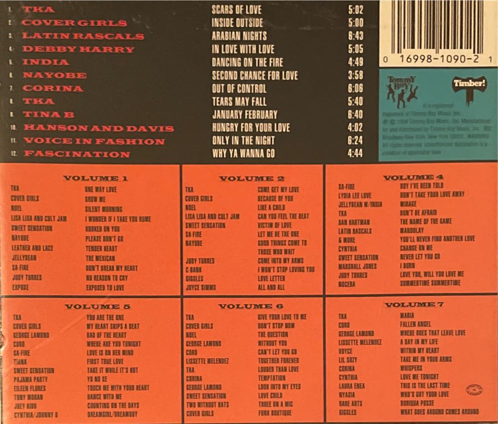 Freestyle Greatest Beats: The Complete Collection Vol. 3 - Various Artists (CD) music collectible [Barcode 016998109021] - Main Image 2