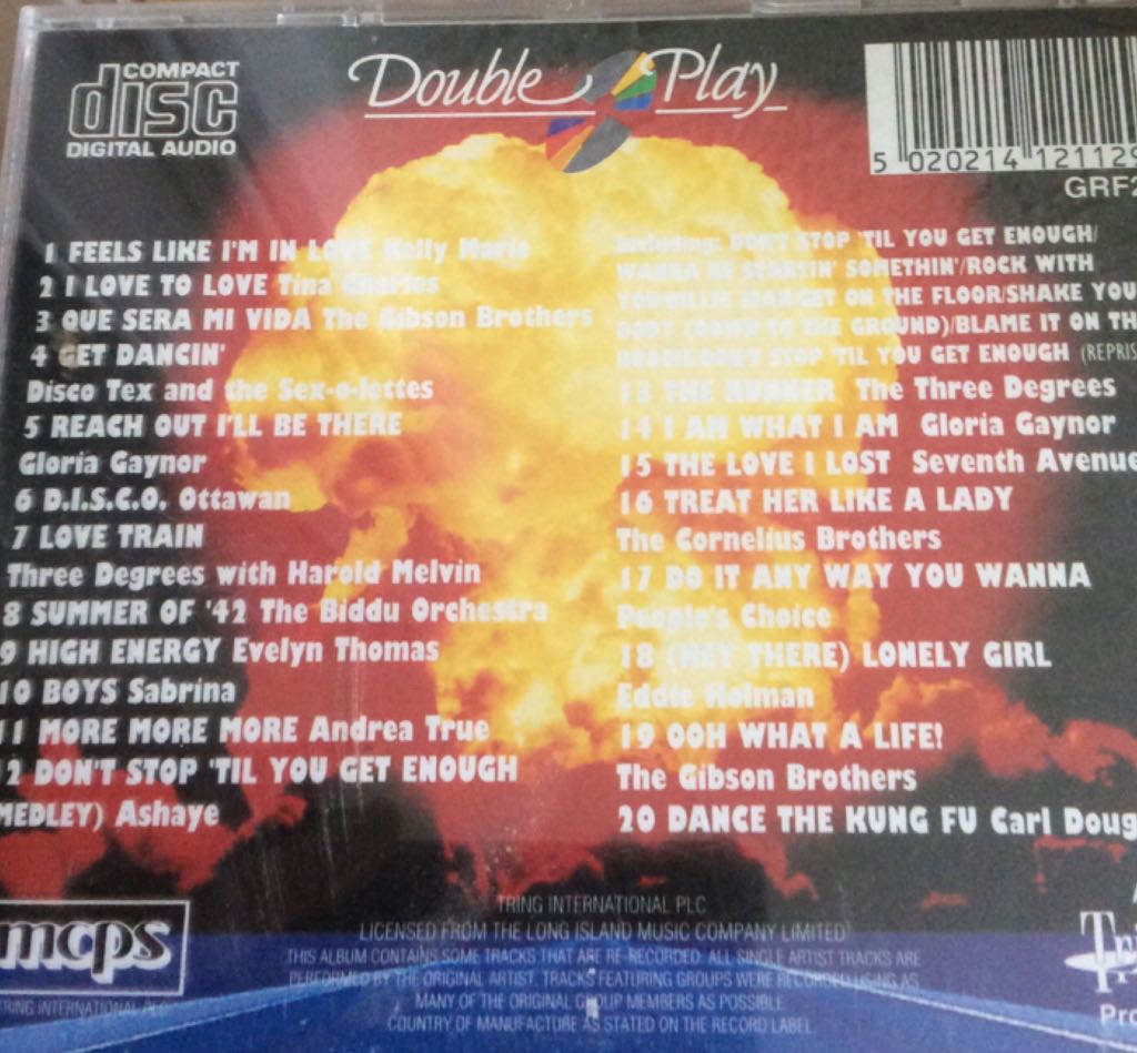 Disco Explosion - Verzamel Disco (CD) music collectible [Barcode 5020214121129] - Main Image 2