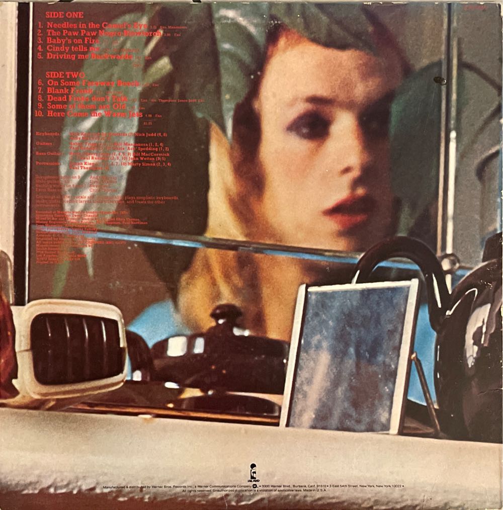 Here Come The Warm Jets - Eno, Brian (12”) music collectible - Main Image 2