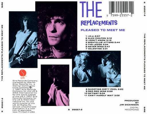 Pleased To Meet Me - Replacements, The (12”) music collectible - Main Image 2