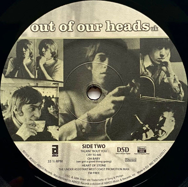Out Of Our Heads - The Rolling Stones (12”) music collectible [Barcode 042288231912] - Main Image 4