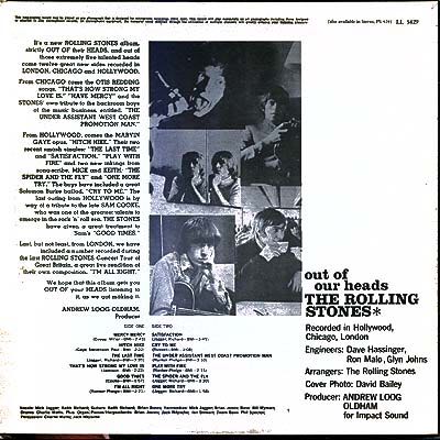 Out Of Our Heads - Rolling Stones, The (CD - 34) music collectible - Main Image 2