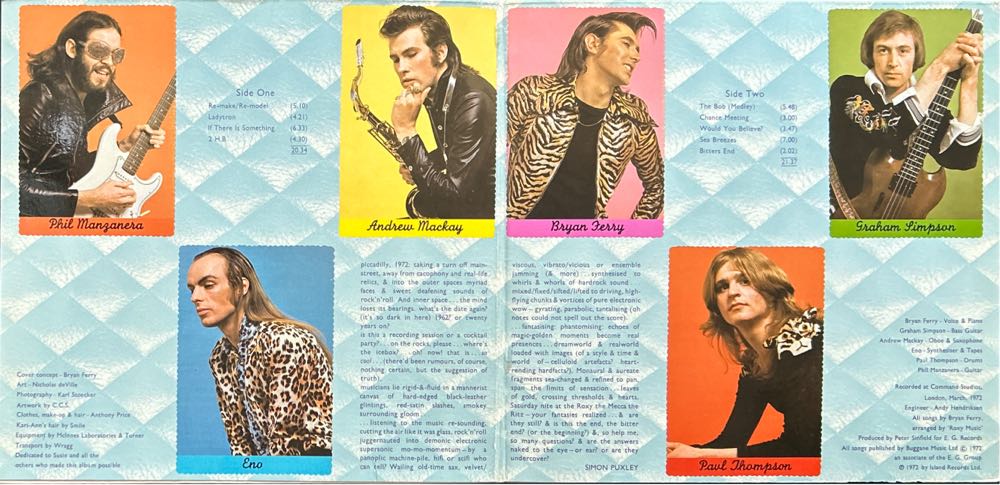 Roxy Music - Roxy Music (CD - 42) music collectible [Barcode 5099924303316] - Main Image 3