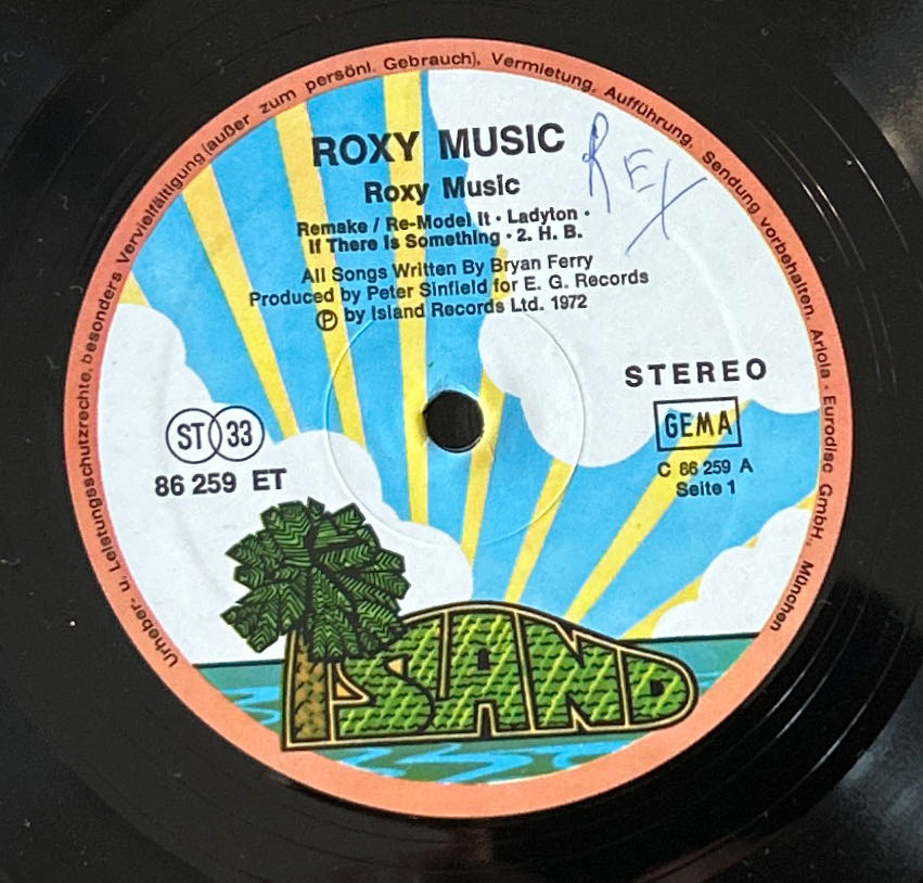 Roxy Music - Roxy Music (CD - 42) music collectible [Barcode 5099924303316] - Main Image 4