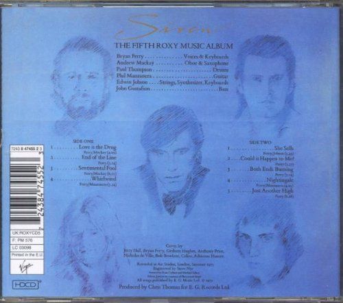 Siren - Roxy Music (CD) music collectible [Barcode 724384745523] - Main Image 2
