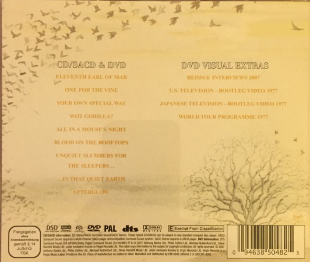 Wind And Wuthering - Genesis (SACD) music collectible [Barcode 094638504825] - Main Image 2