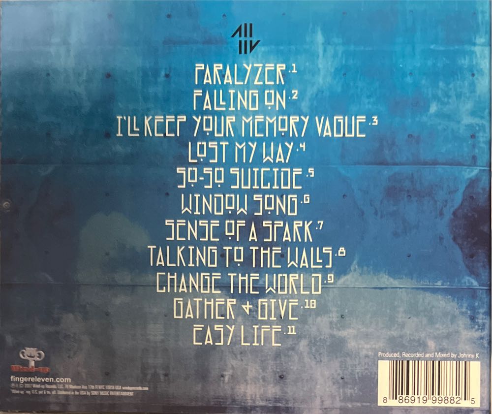 Them vs. You vs. Me - Finger Eleven (CD) music collectible [Barcode 886919998825] - Main Image 2