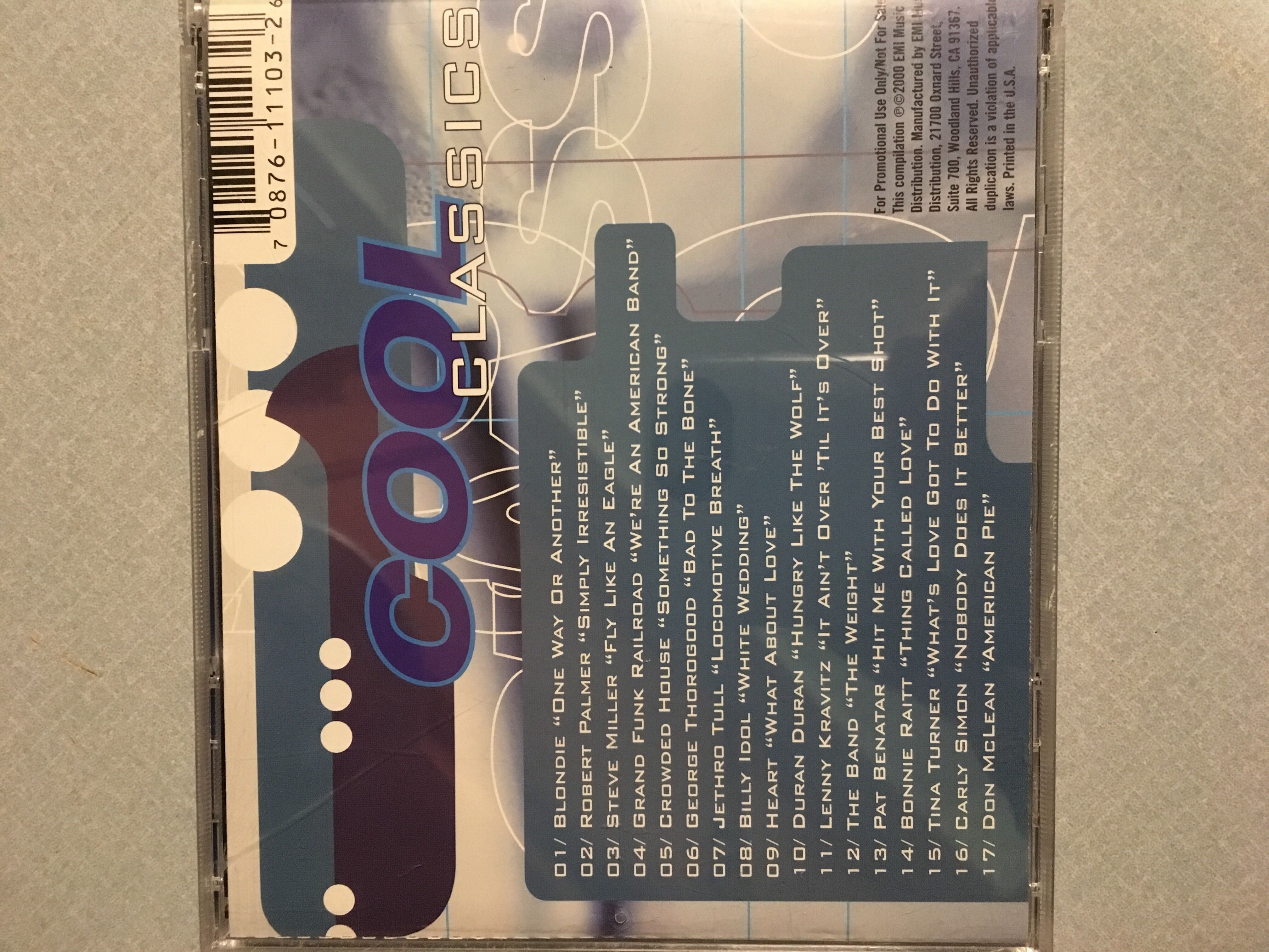 Circuit City Cool Classics -  Various Artists (CD) music collectible [Barcode 708761110326] - Main Image 2