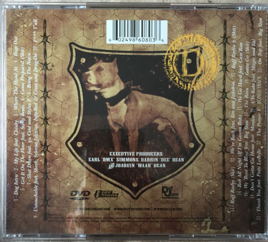 Grand Champ - DMX (CD) music collectible [Barcode 602498608036] - Main Image 2