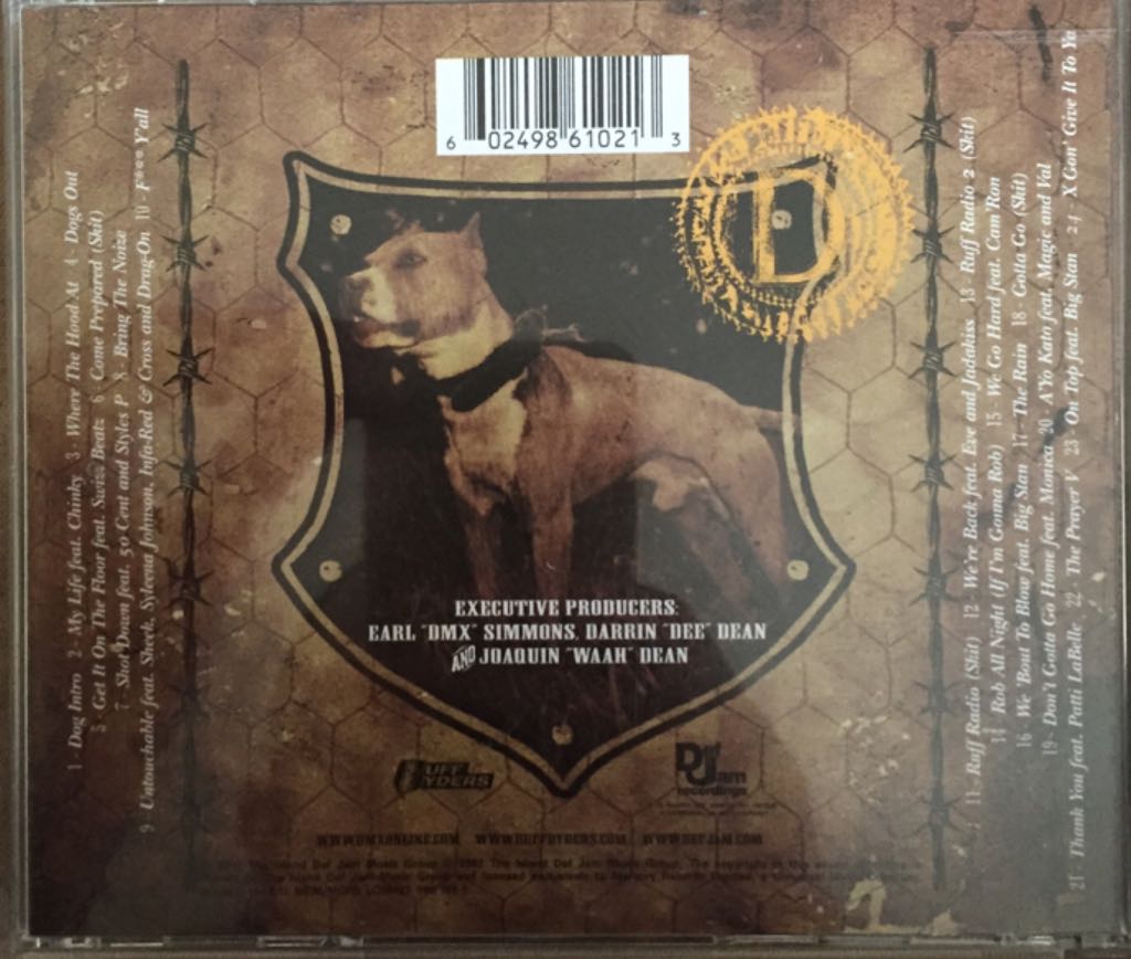 DMX: Grand Champ - DMX (CD - 75) music collectible [Barcode 602498610213] - Main Image 2