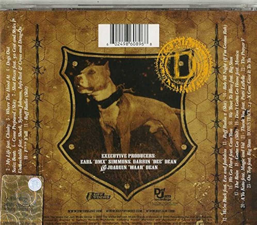 DMX: Grand Champ - DMX (CD - 75) music collectible [Barcode 602498610213] - Main Image 3