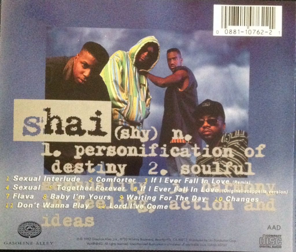 If I Ever Fall In Love - Shai (Cassette) music collectible - Main Image 2