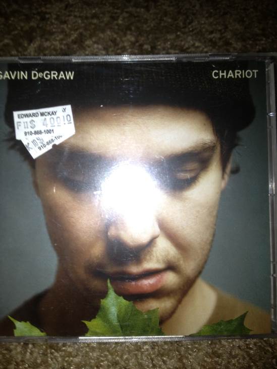 Chariot - Gavin DeGraw music collectible [Barcode 822766346181] - Main Image 1