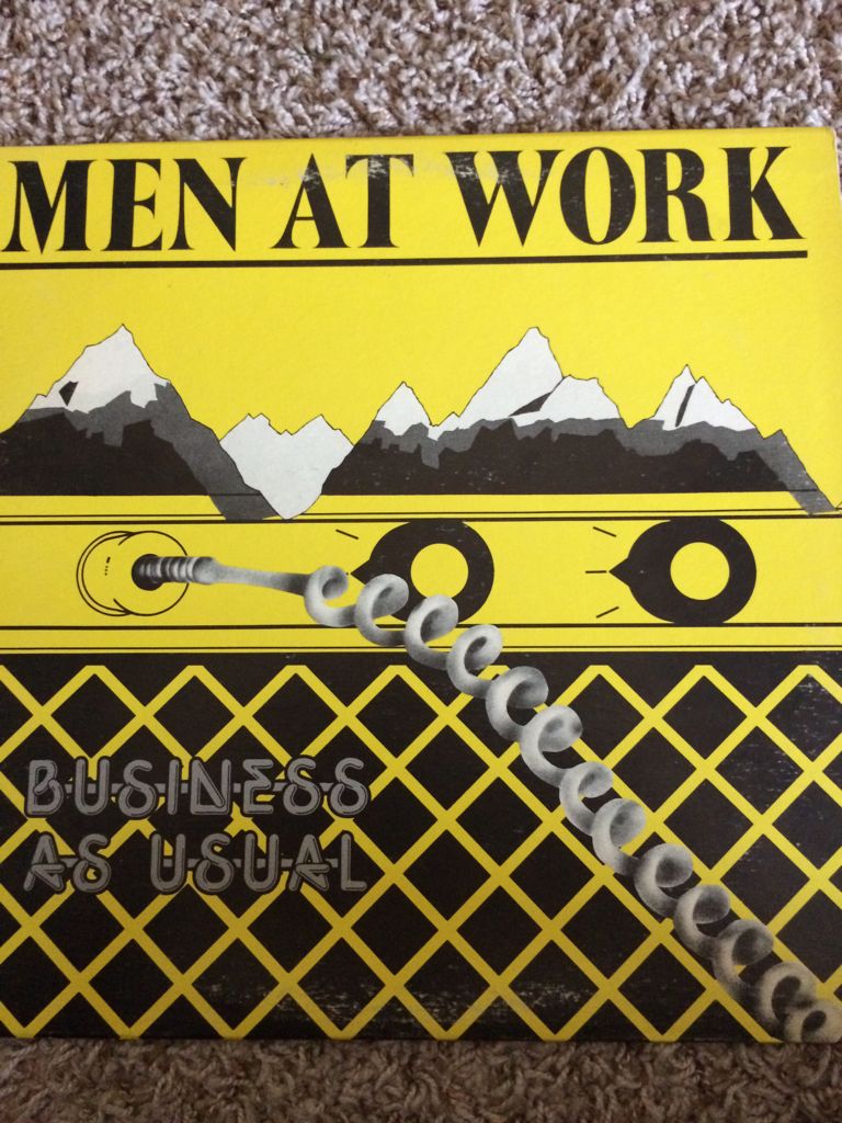 Business as usual - Men At Work (12”) music collectible - Main Image 1