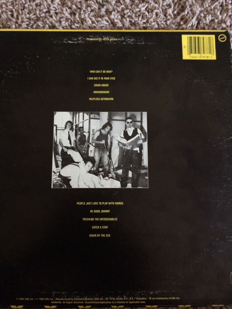 Business as usual - Men At Work (12”) music collectible - Main Image 2