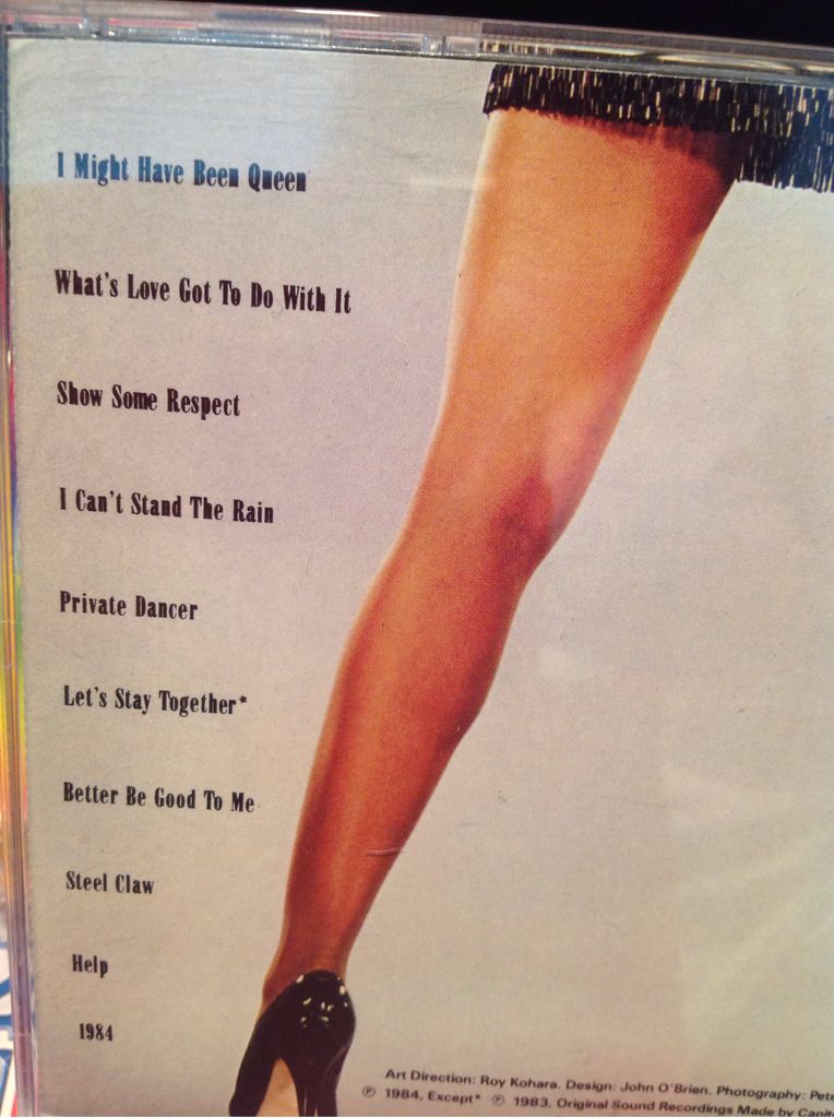 Private Dancer - Tina Turner (CD - 7759) music collectible [Barcode 724385583322] - Main Image 2