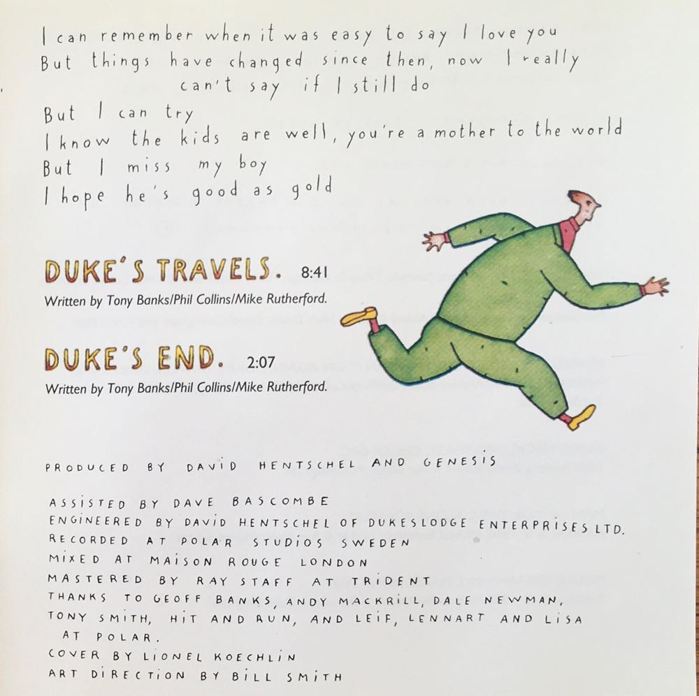 Duke - Genesis (12” - 55) music collectible [Barcode 724383989225] - Main Image 4