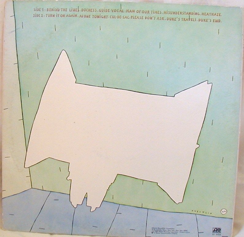 Duke - Genesis (12” - 55) music collectible - Main Image 2