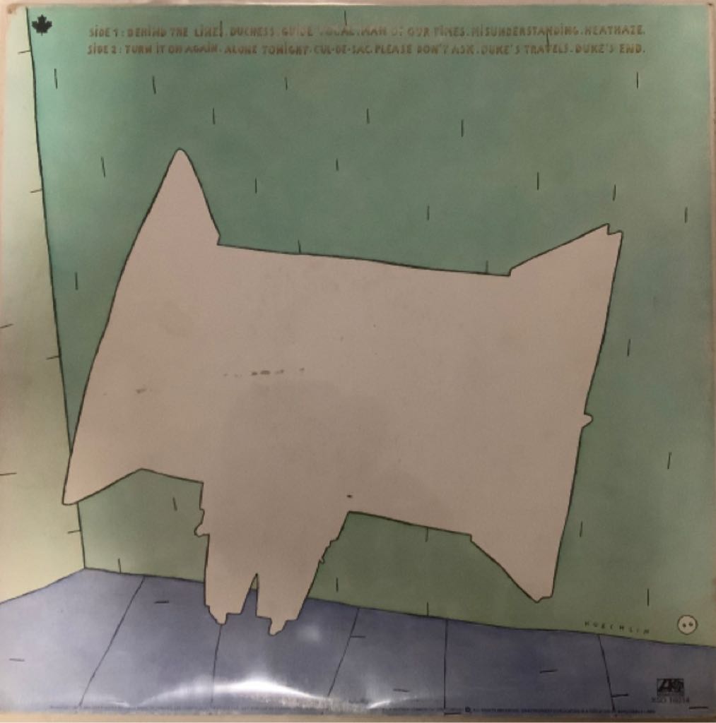 Duke - Genesis (12”) music collectible - Main Image 2