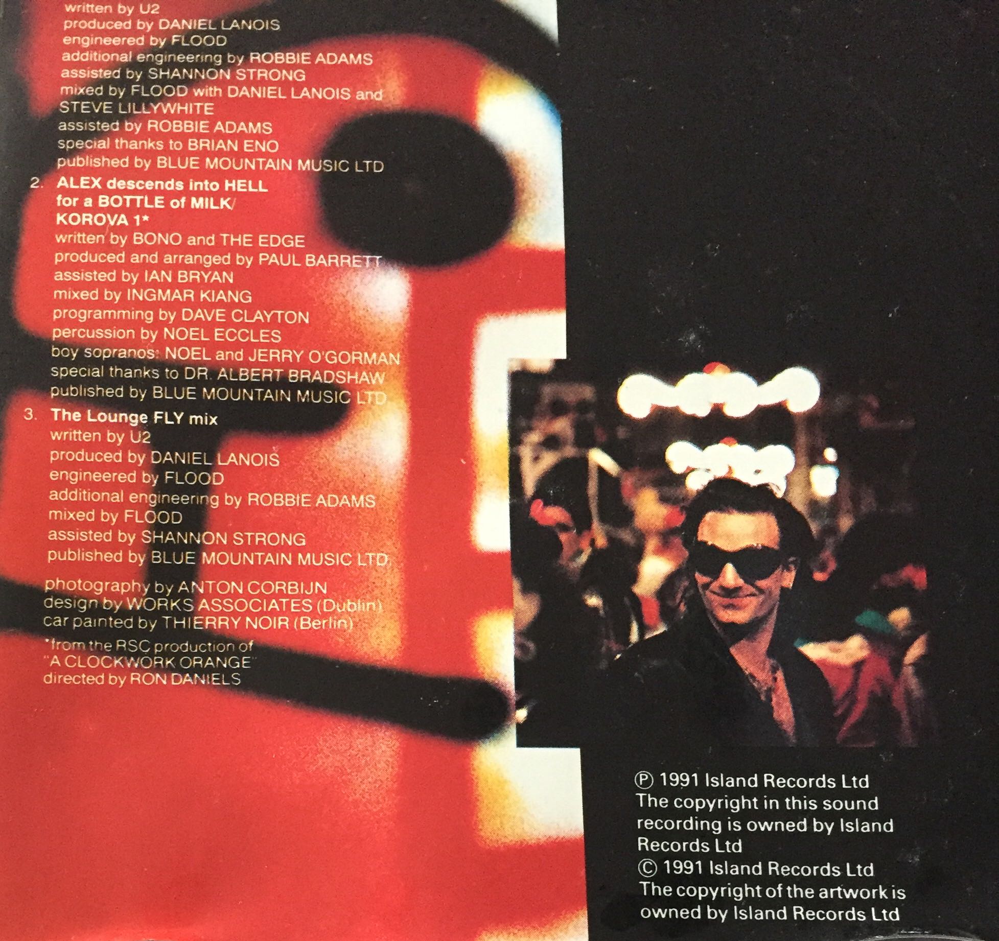 Thy Fly - U2 - U2 (CD - 15) music collectible [Barcode 4007196647282] - Main Image 2