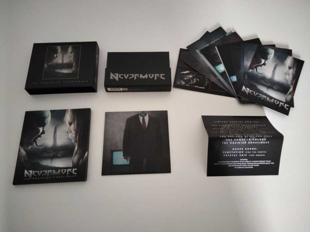 Obsidian Conspiracy (Limited special box set) - Nevermore (CD - 51) music collectible [Barcode 5051099798106] - Main Image 3