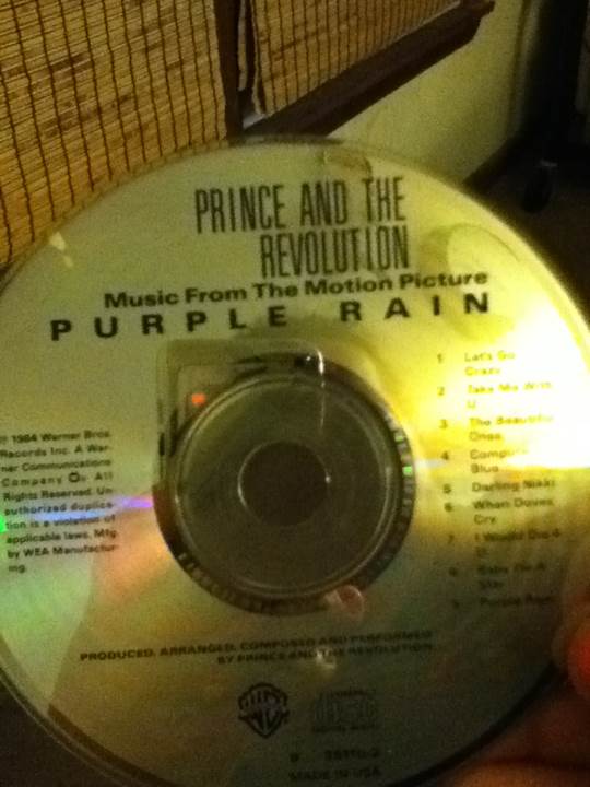 Purple Rain - Prince (CD - 43) music collectible [Barcode 075992500487] - Main Image 2