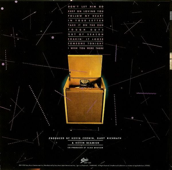 Hi Infidelity - REO Speedwagon (12” - 36) music collectible [Barcode 074643684415] - Main Image 2