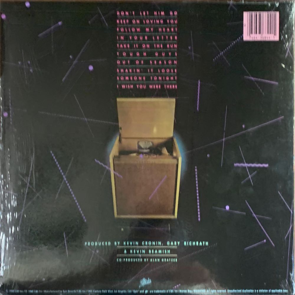Hi Infidelity - REO Speedwagon (12” - 36) music collectible [Barcode 074643684415] - Main Image 4