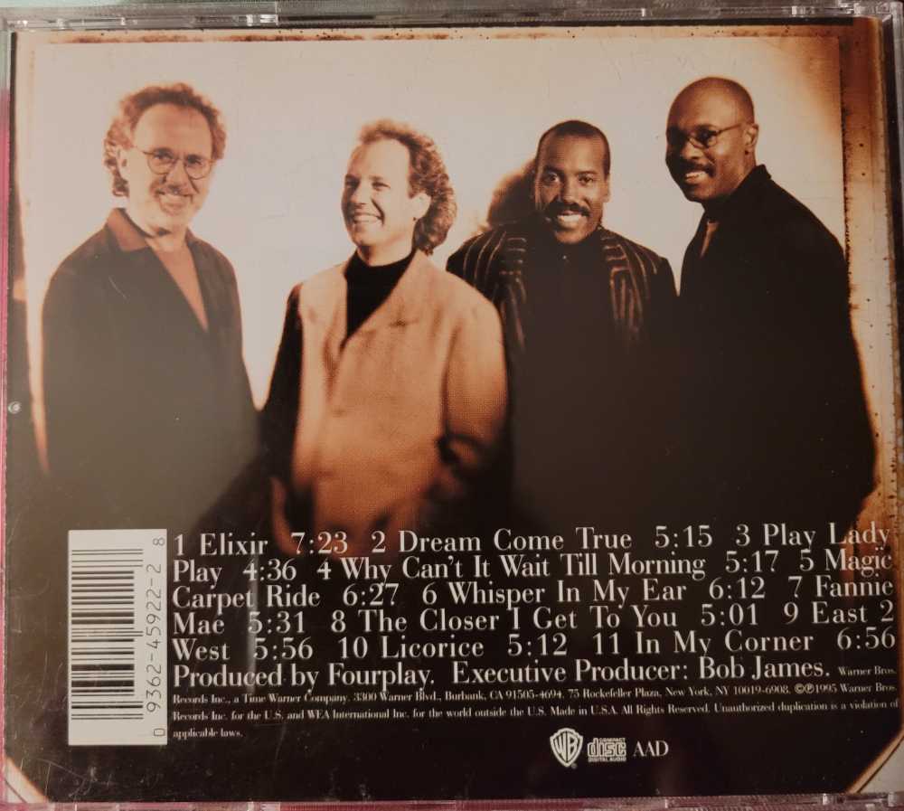 Elixir - Fourplay (CD - ~51) music collectible [Barcode 093624592228] - Main Image 2