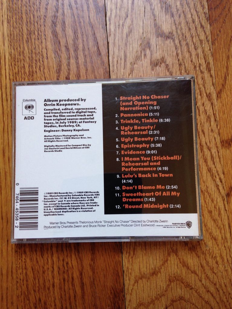 Straight No Chaser - Thelonious Monk music collectible - Main Image 2