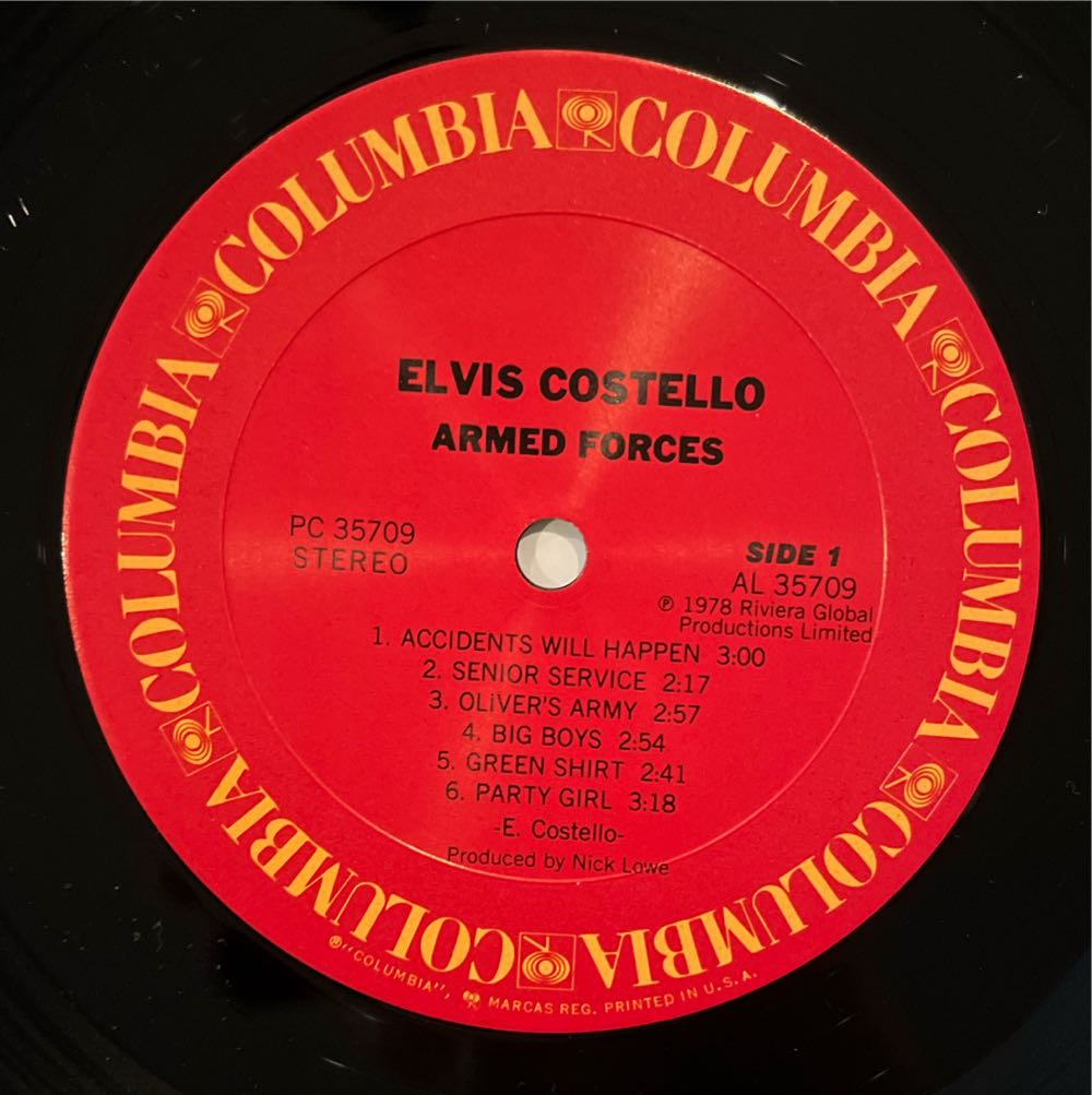Armed Forces - Costello, Elvis (12” - 40) music collectible - Main Image 3