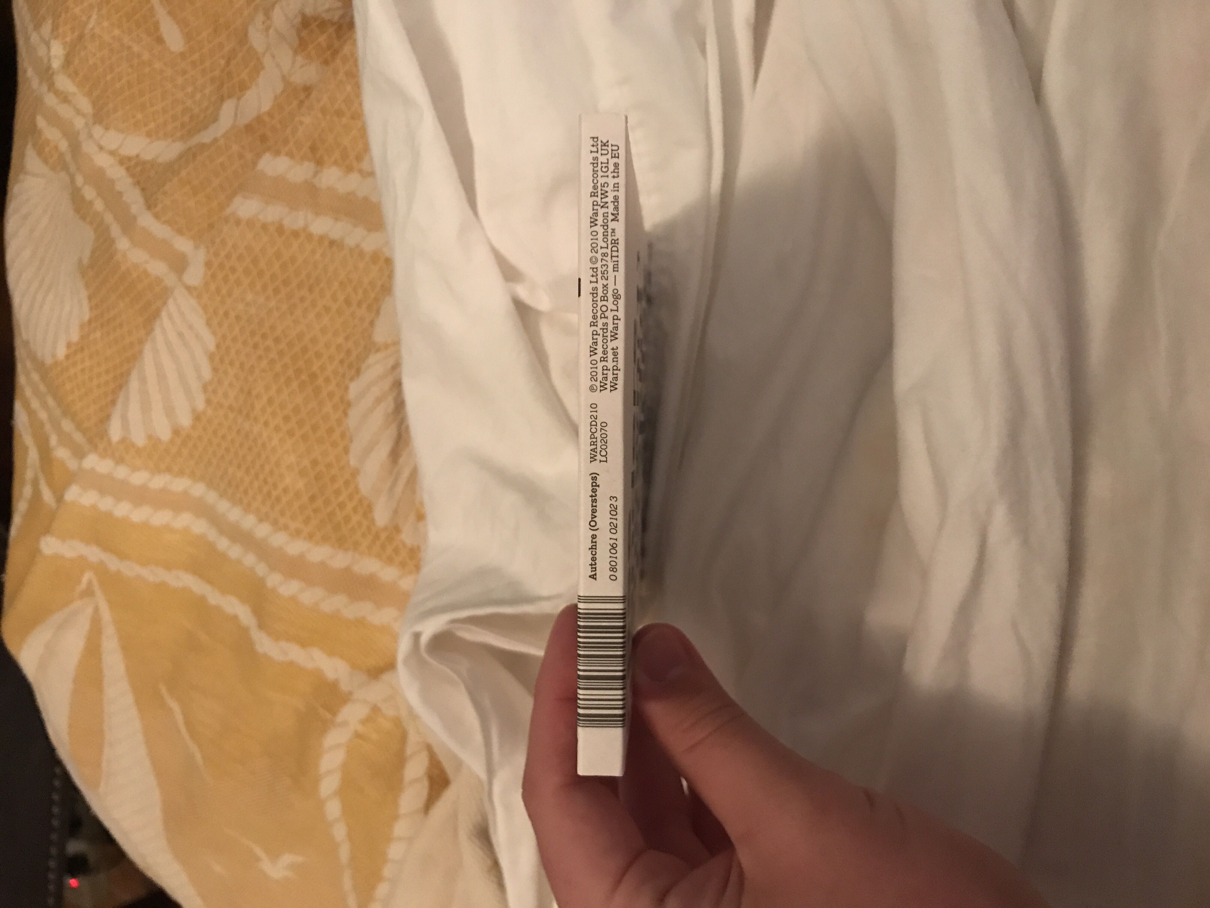 Oversteps - Autechre (CD - 72) music collectible [Barcode 801061021023] - Main Image 2