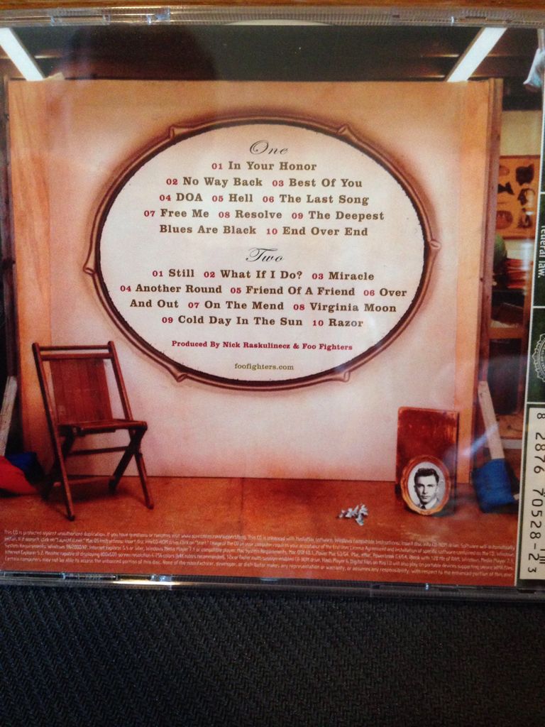 Foo Fighters: In Your Honor - Foo Fighters (CD) music collectible [Barcode 828767052823] - Main Image 2