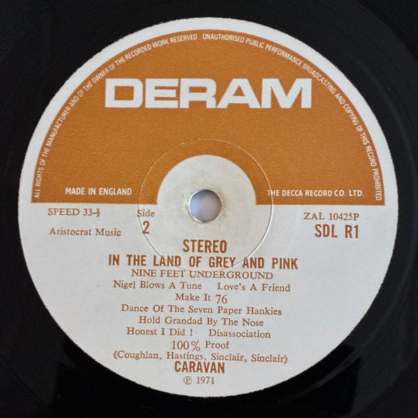 In The Land Of Grey And Pink - Caravan (12”) music collectible - Main Image 4