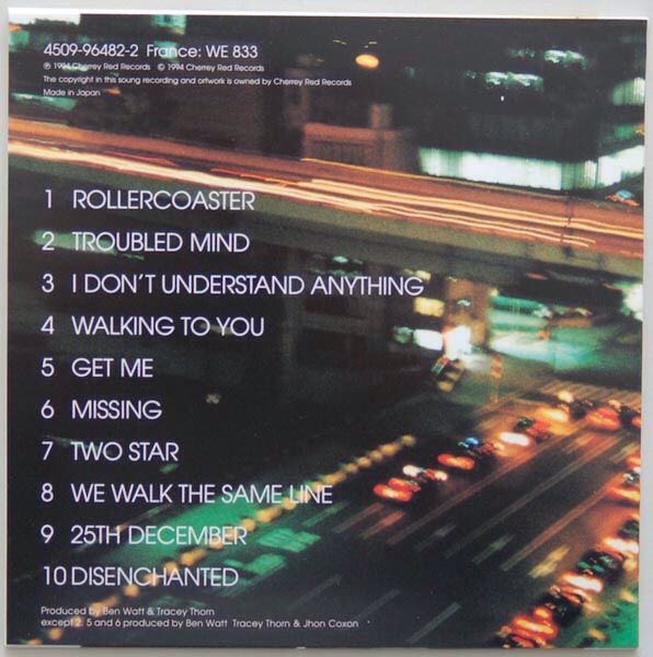 Amplified Heart - Everything But The Girl (CD - 37) music collectible [Barcode 706301045329] - Main Image 2