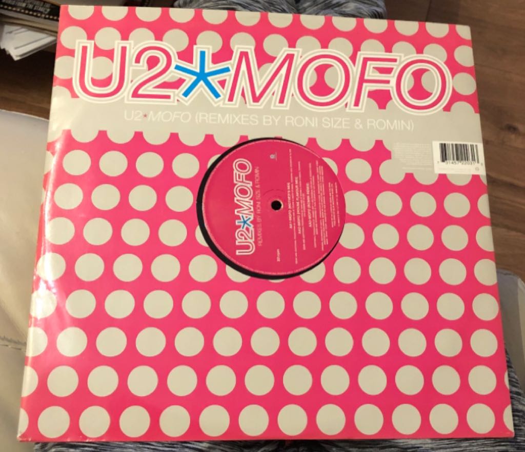 MoFo (Remixes) - U2 (12”) music collectible [Barcode 731457220313] - Main Image 2